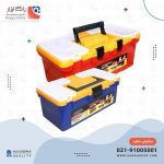 جعبه ابزار مدرن رنگی بزرگ