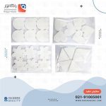 ضربه گیر فومی سفید 6 عددی (کارتن 100 عددی)
