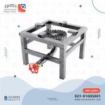 اجاق پروفیلی 20*20 (تک 10) همراه با شیر