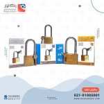 قفل اویز سایز 50 پایه بلند نیکا (12 عددی)