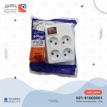 سیم سیار 4 خانه بلند کلیددار