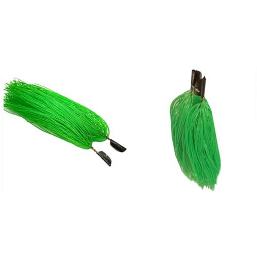 جارو شهرداری سبز بزرگ گیره دار (25 عددی)