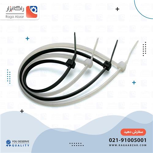 بست کمربندی پلاستیکی 40 سانت مشکی