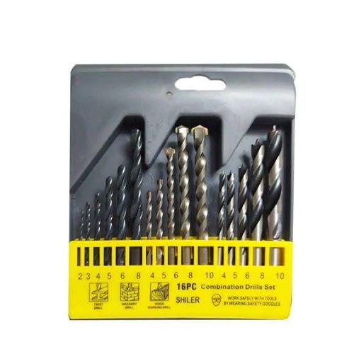 مته جور چوب و اهن و دیوار 16 عددی