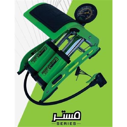 تلمبه باد پایی دو سیلندر حرفه ای مستر اکو